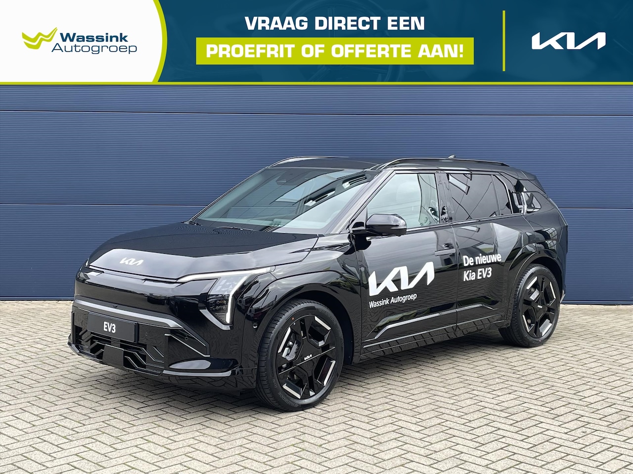 Kia EV3 - 81,4 kWh 204pk GT-PlusLine | Nieuw model | Navigatie | 360 camera | Head-up display | Park - AutoWereld.nl