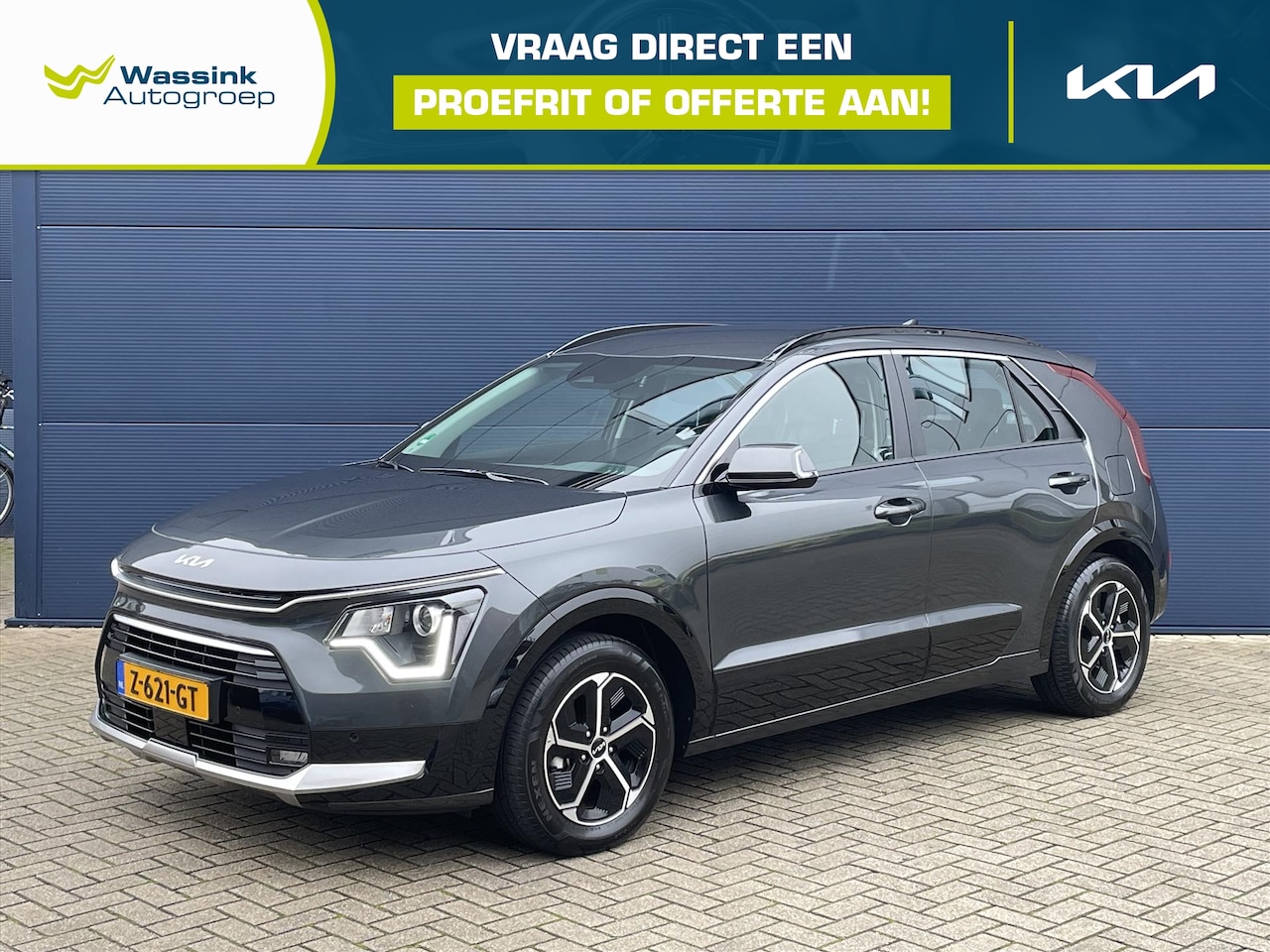 Kia Niro - 1.6 GDi Hybrid 141pk DynamicLine | Navigatie | Camera | Apple Carplay | Climate Control | - AutoWereld.nl