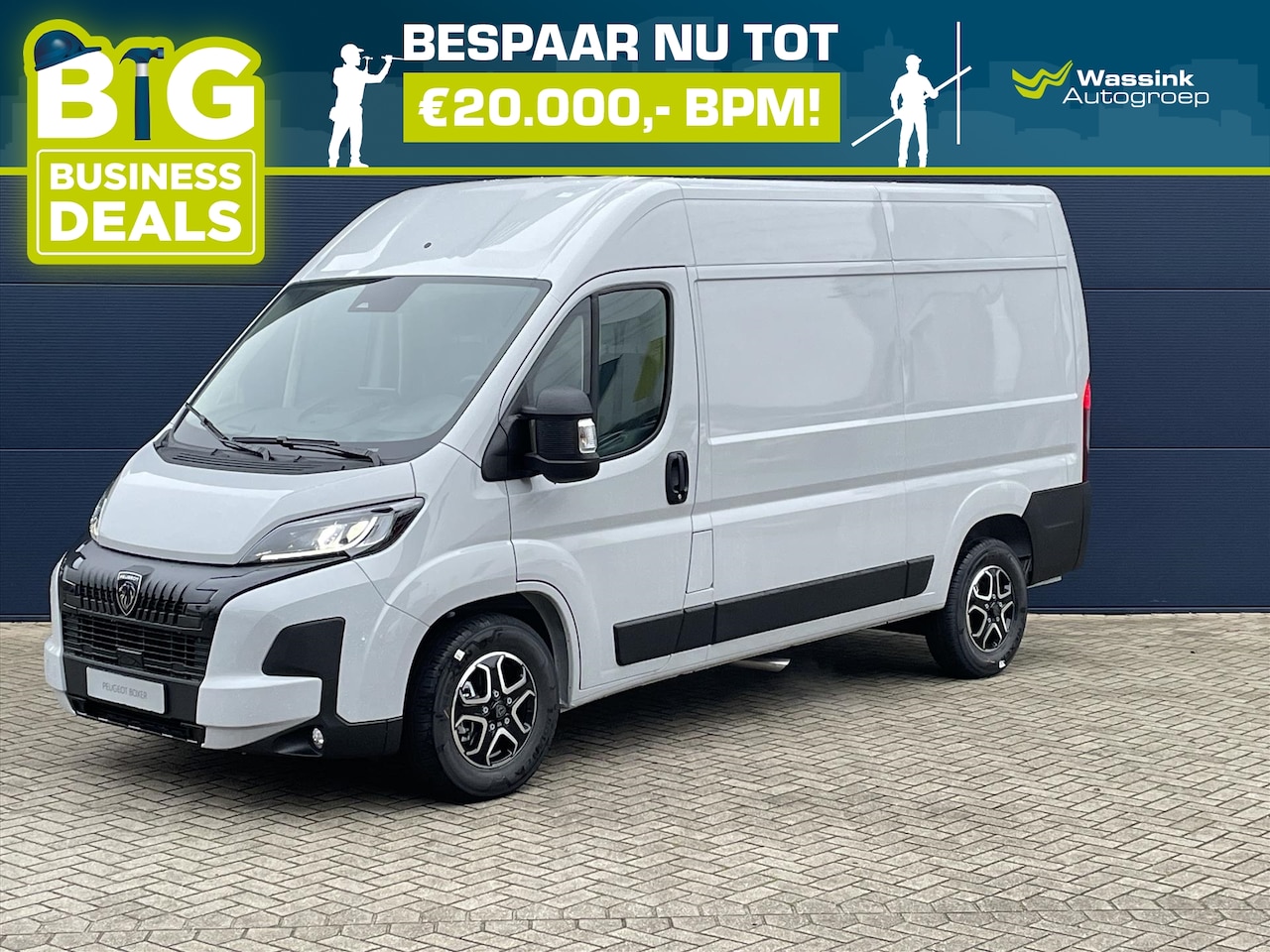 Peugeot Boxer - GB 2.2 140PK BlueHDi L2H2 35 EAT8 Automaat | Navigatie | Trekhaak | Pakket Syle 2 | - AutoWereld.nl