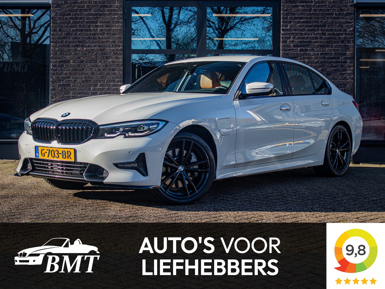 BMW 3-serie - 330e G20 High Executive / Leder / Trekhaak - AutoWereld.nl