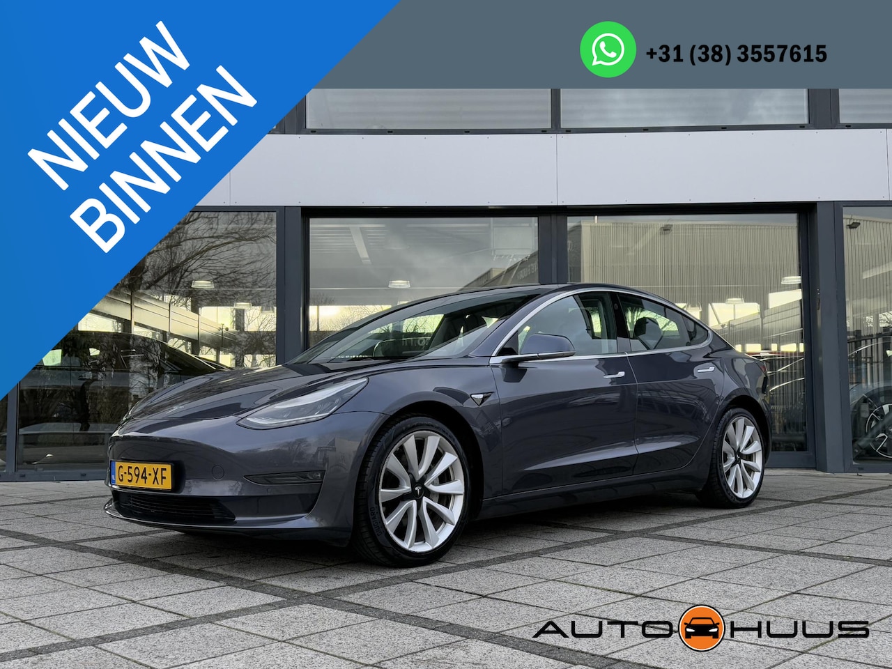 Tesla Model 3 - Long Range RWD Long Range AWD Dual Autopilot Panorama Leder - AutoWereld.nl