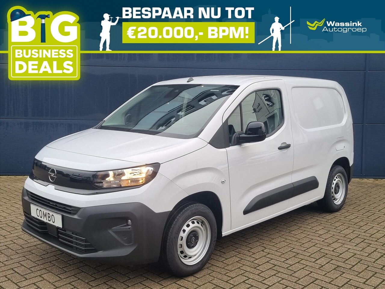 Opel Combo - Cargo GB 1.5 Diesel 102pk L1H1 | Airco | Stoel-/Stuurverwarming | Parkeersensoren | Trekha - AutoWereld.nl