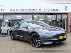 Tesla Model 3 - Performance AWD 75 kWh 462 PK 20" AUTOPILOT / PANODAK / LEER / 1e EIG