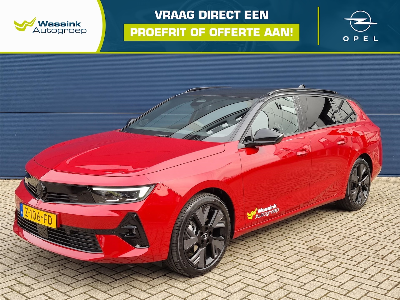 Opel Astra Sports Tourer - Electric 54kw 156pk GS | Navigatie | 360 Graden Camera | Intelli-Lux Verlichting | AGR Sto - AutoWereld.nl