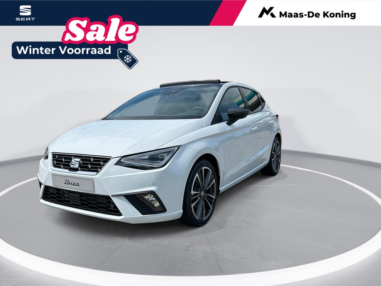 Seat Ibiza - FR Anniversary 1.0 85 kW / 115 pk EcoTSI Hatchback 5 deurs 6 versn. Hand | Panoramisch sch - AutoWereld.nl