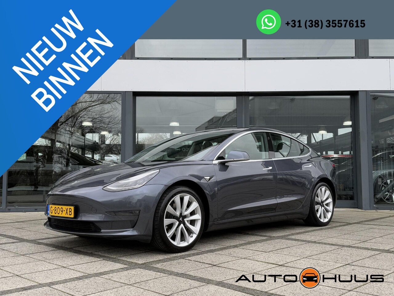 Tesla Model 3 - Long Range RWD Long Range AWD Dual Autopilot Panorama Trekhaak - AutoWereld.nl