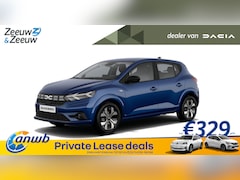 Dacia Sandero - (ANWB Private Lease Actie v.a. € 359, -) TCe 90 CVT Journey | Wij maken graag een Private