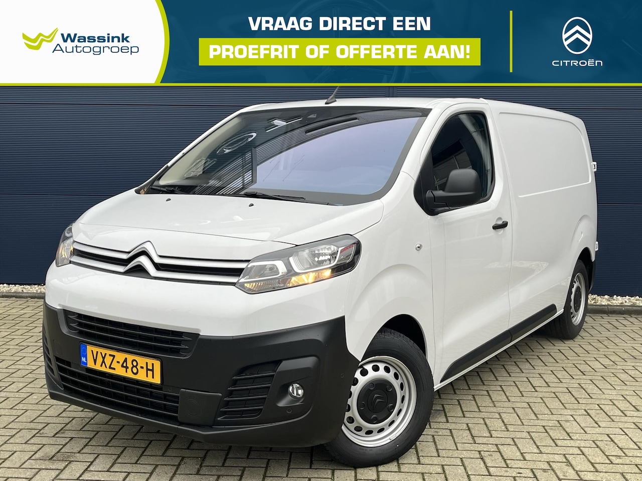 Citroën Jumpy - GB M 2.0 BlueHDi 145PK 3-zits Navigatie | Trekhaak | Camera | Parkeersensoren - AutoWereld.nl