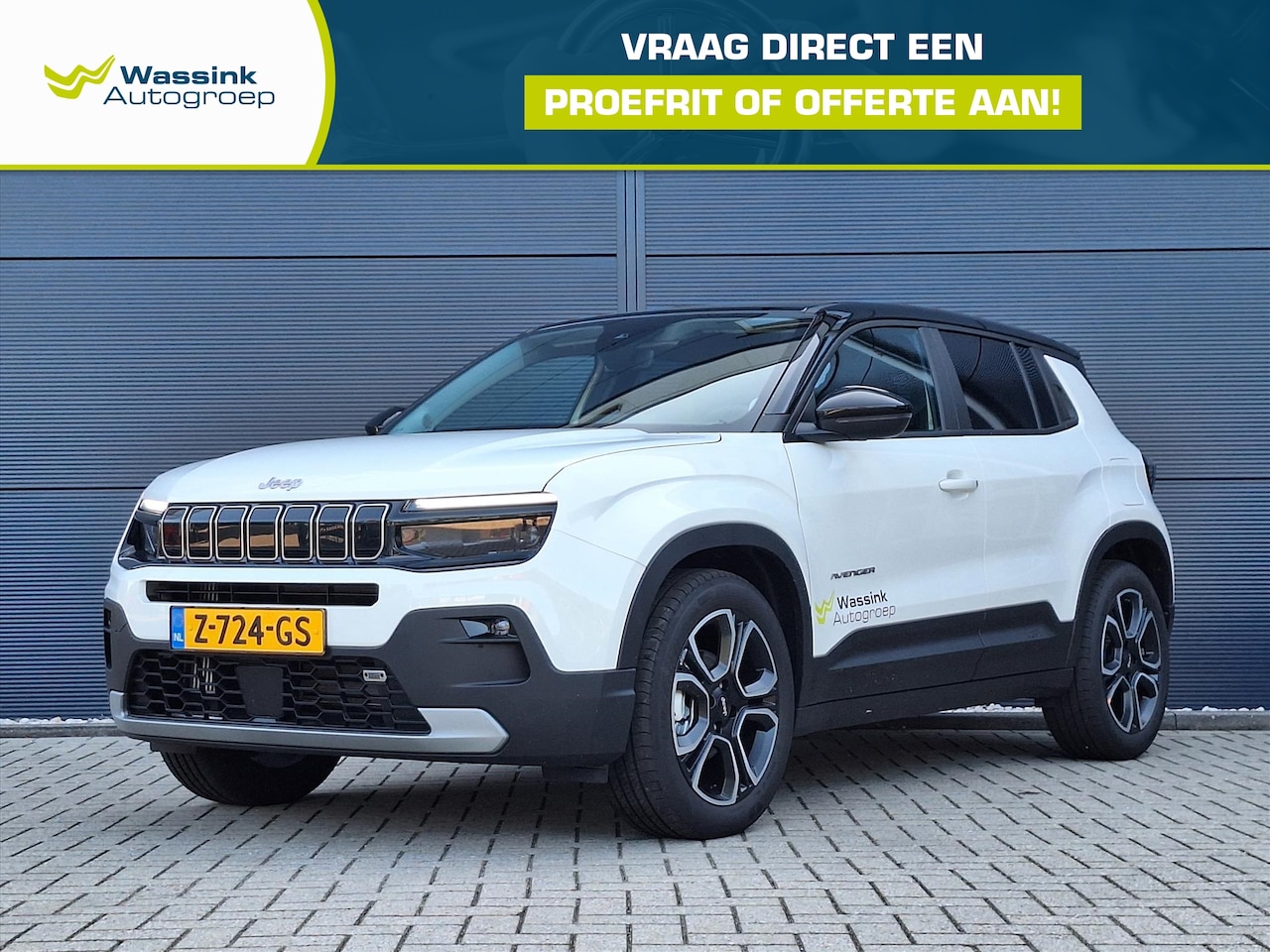 Jeep Avenger - 1.2T 100pk Altitude | Navigatie | Adaptive Cruise Control | Climate Control | - AutoWereld.nl