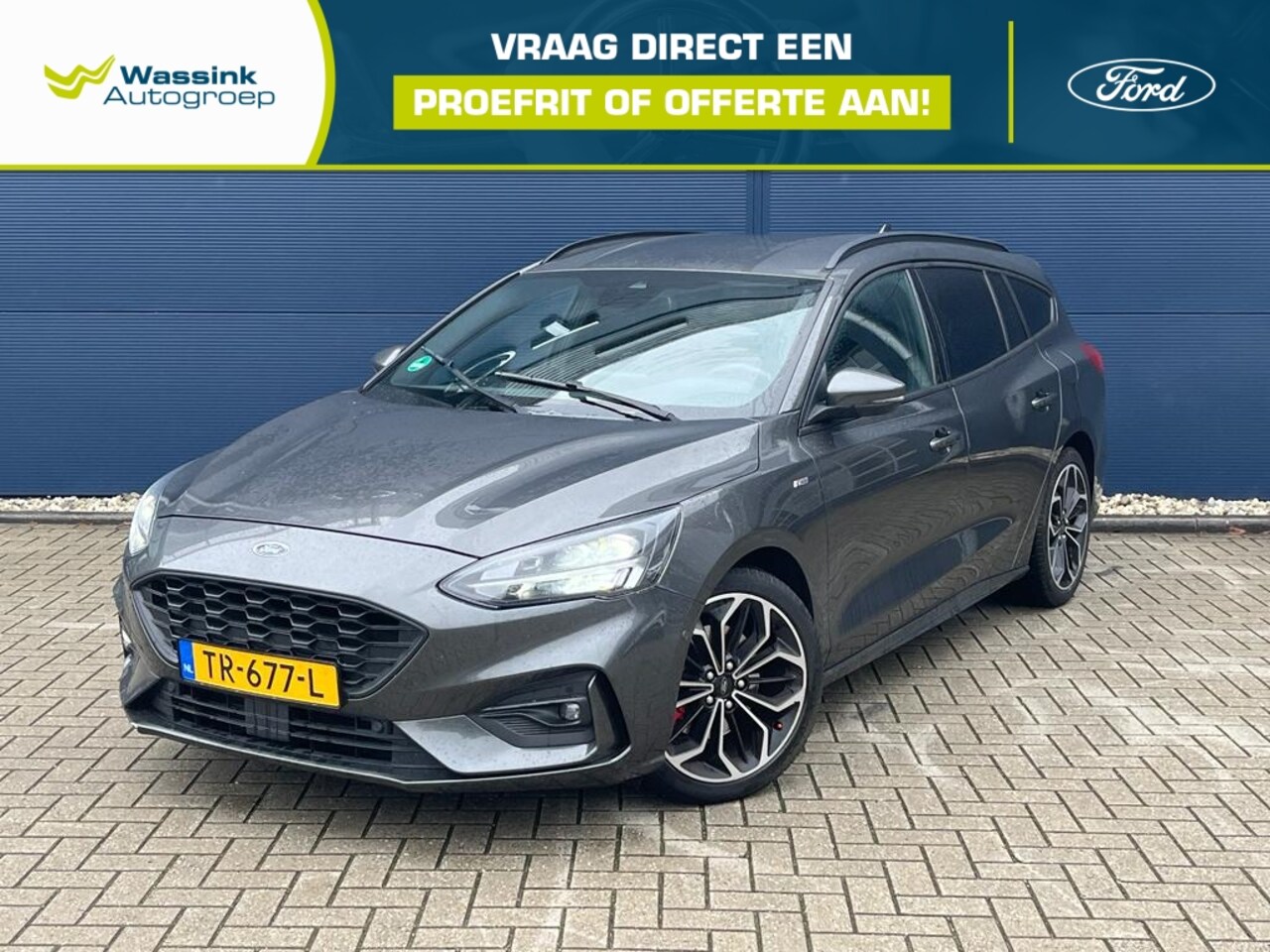 Ford Focus Wagon - 1.0 EcoBoost 125pk ST-Line Business | Adaptieve Cruise | Keyless | Stoel & Stuur verwarmin - AutoWereld.nl