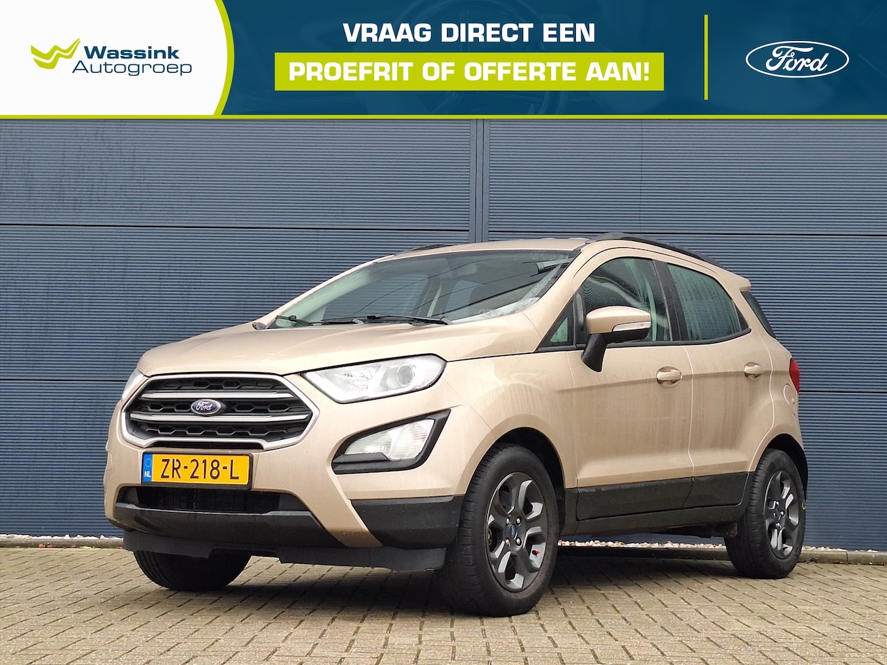 Ford EcoSport - 1.0 EcoBoost 125pk Trend Ultimate | Navigatie | Airco | Parkeersensoren Achter | MAAR 2100 - AutoWereld.nl