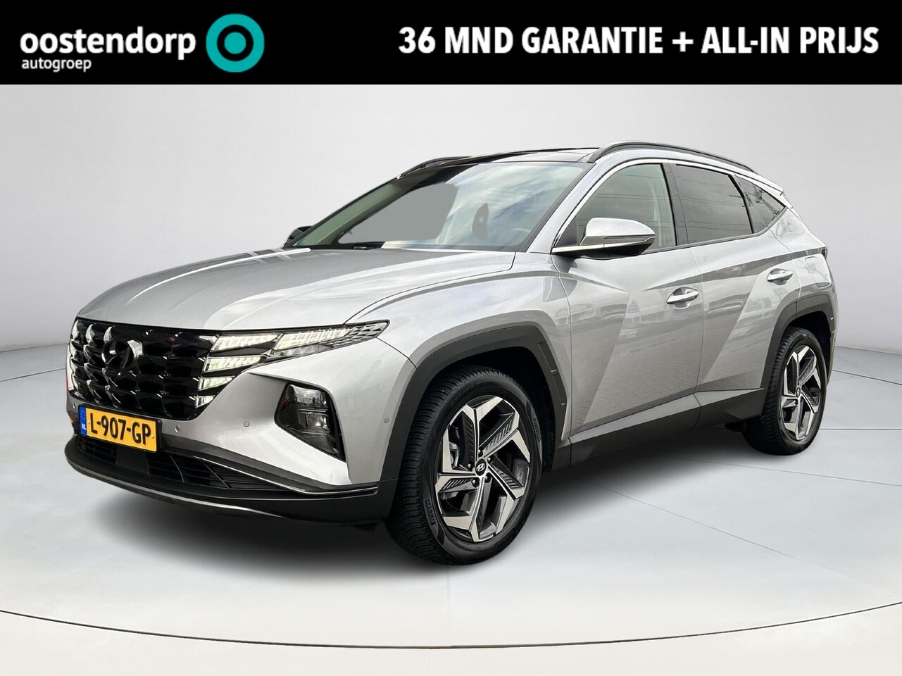 Hyundai Tucson - 1.6 T-GDI HEV Premium Sky | Rijklaarprijs! | Full Options! |  Panorama-dak | Leder | Adapt - AutoWereld.nl