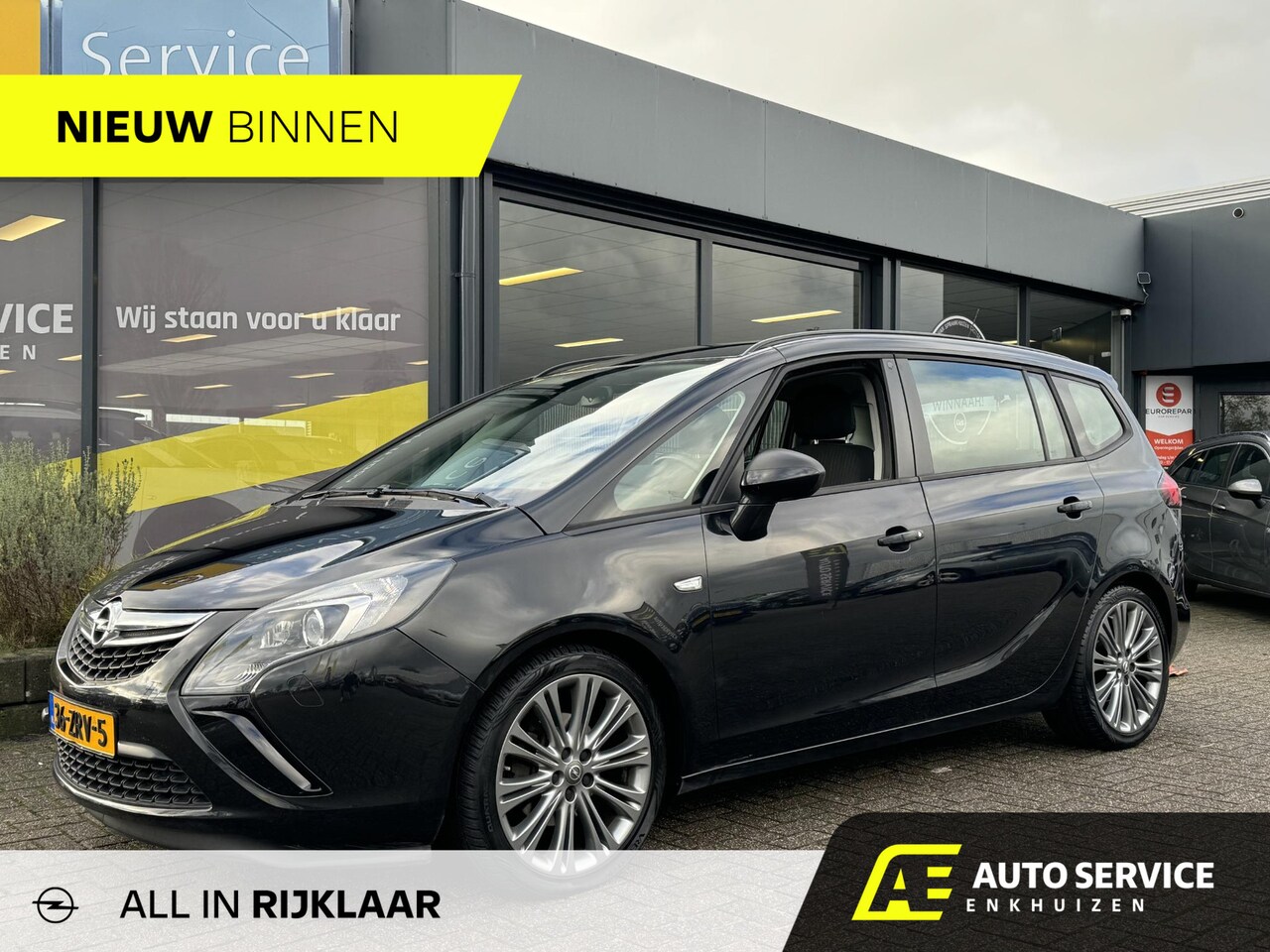 Opel Zafira Tourer - 1.4 Business+ Rijklaar!+ 6mnd garantie | 19" LMV | 100% dealer onderhouden | Climate contr - AutoWereld.nl