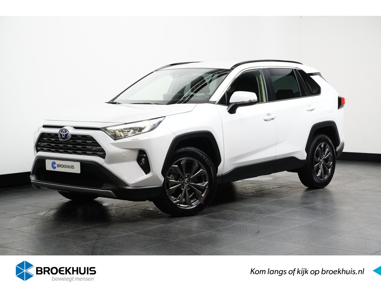 Toyota RAV4 - 2.5 Hybrid Style | LED | Leder | Navi | Stoel/Stuur Verwarming | Keyless | Cruise Adaptive - AutoWereld.nl