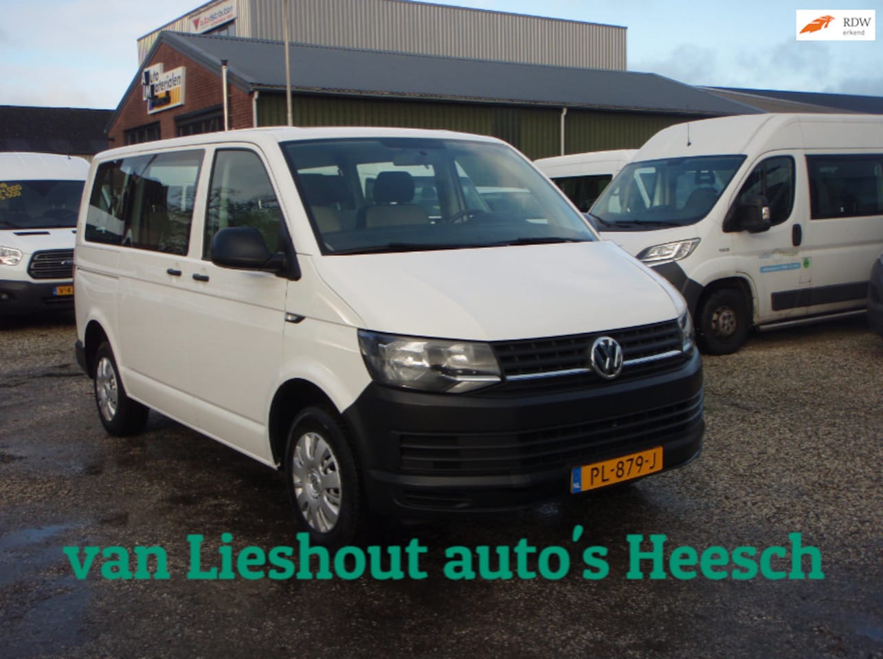 Volkswagen Transporter Kombi - VW 9 persoons personenbus benzine cng aardgas bj 17 - AutoWereld.nl