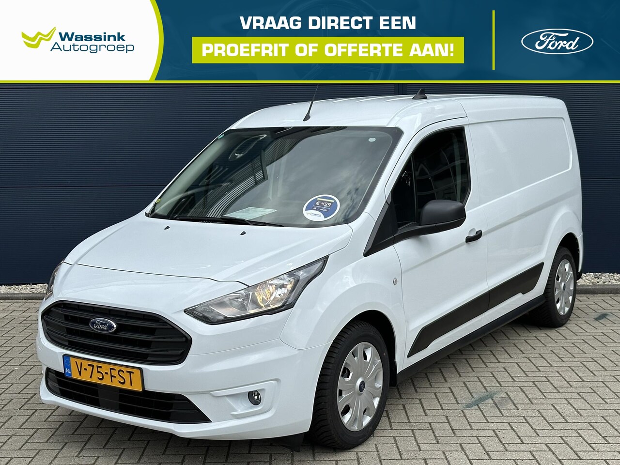 Ford Transit Connect - L2 1.5 EcoBlue 100pk Trend | Trekhaak | Stoel verwarming | Voorruit verwarming etc. - AutoWereld.nl