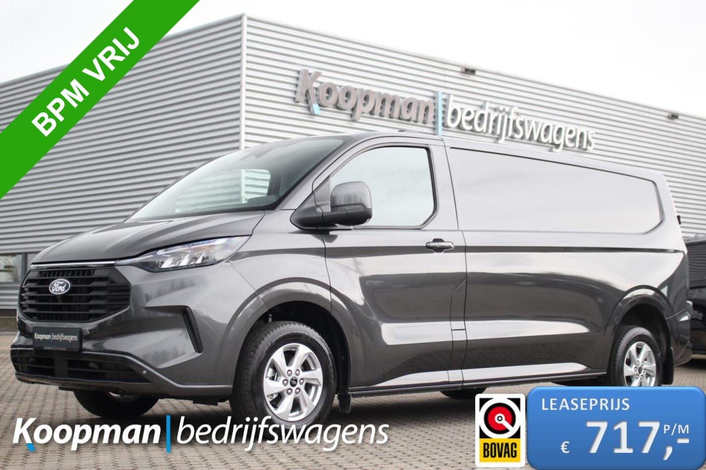 Ford Transit Custom - 300 2.0TDCI 136pk L2H1 Limited | Automaat | LED | Adaptive cruise | Sync 4 13" | BLIS | Ke - AutoWereld.nl