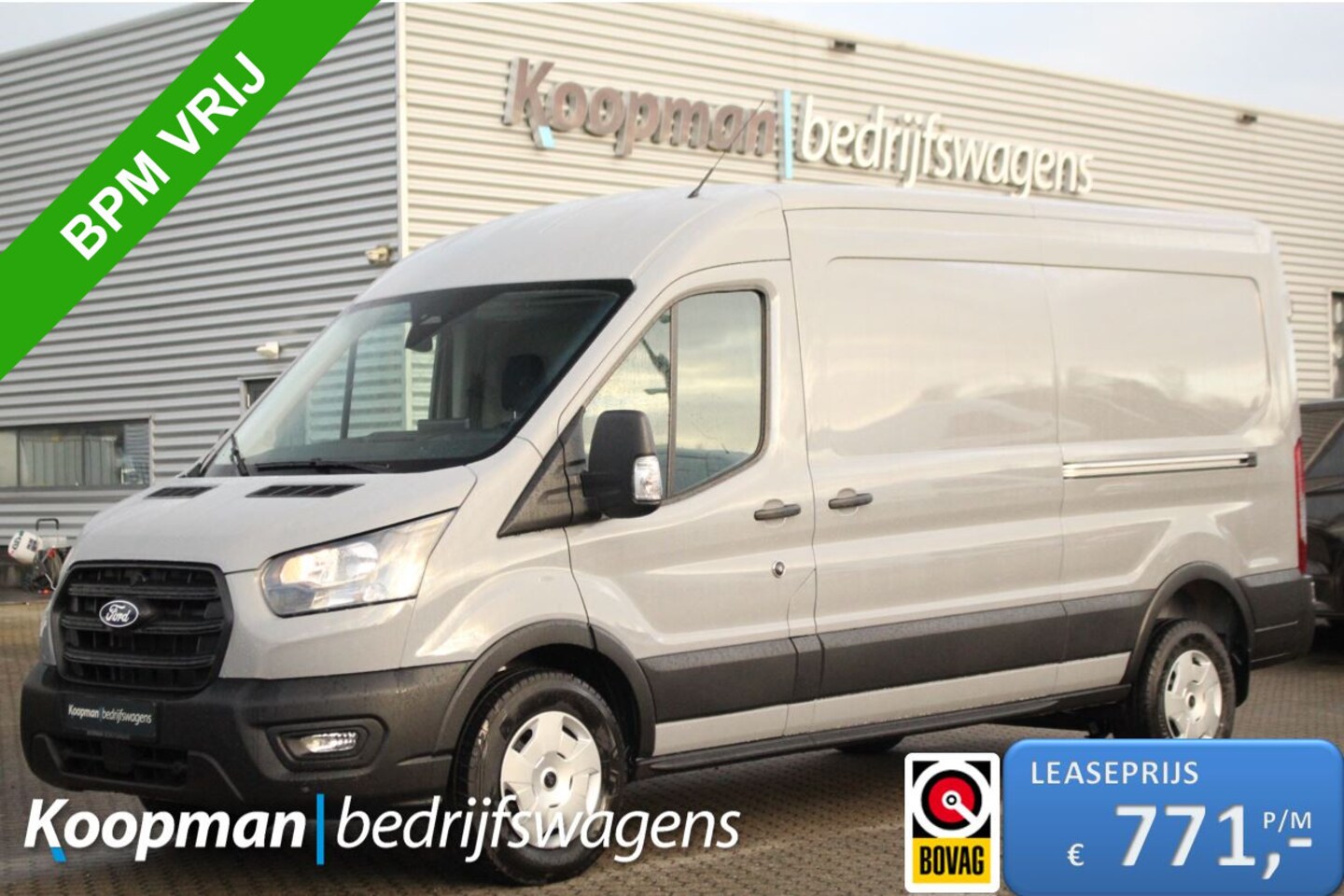 Ford Transit - 350 2.0TDCI 165pk L3H2 Trend | Automaat | Nieuw model | L+R Zijdeur | Sync 4 13" | Camera - AutoWereld.nl