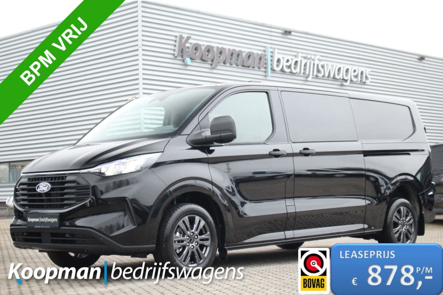 Ford Transit Custom - 320 2.0TDCI 170pk Automaat | L2H1 Trend DC | 4x4 | AWD | L+R Zijdeur | Stoel + Stuurverwar - AutoWereld.nl