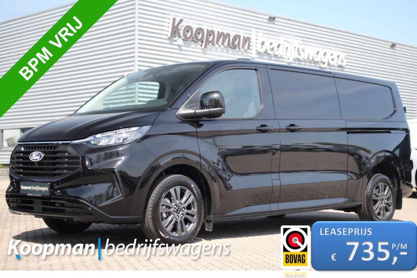 Ford Transit Custom - 300 2.0TDCI 136pk L2H1 Limited | Automaat | L+R Zijdeur | Adaptive cruise | LED | BLIS | S - AutoWereld.nl