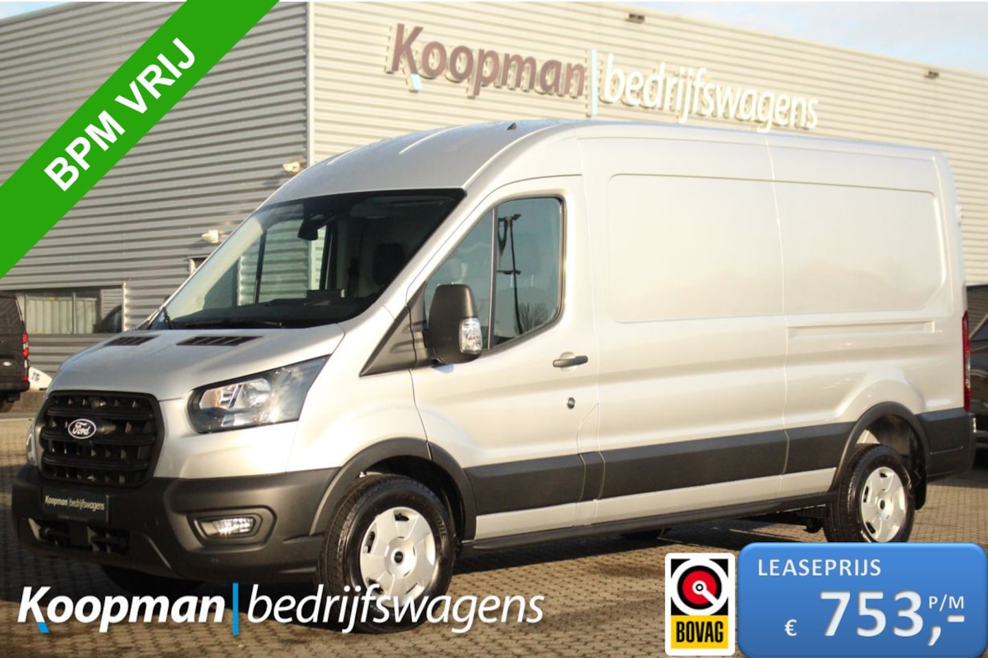 Ford Transit - 350 2.0TDCI 165pk Automaat L3H2 Trend | Nieuwste model | Carplay/Android | Camera | Sync 4 - AutoWereld.nl