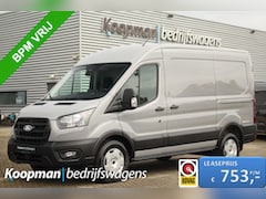 Ford Transit - 350 2.0TDCI 165pk L2H2 Trend | Automaat | 2800kg trekgewicht | L+R Zijdeur | Carplay/Andro