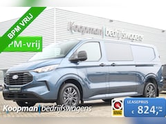 Ford Transit Custom - 320 2.0TDCI 170pk Automaat | L2H1 Trend DC | L+R Zijdeur | Stoel + Stuurverwarming | Keyle