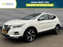 Nissan Qashqai - 1.3 DIG-T 140pk Tekna+ | Trekhaak | Memory | 360 Camera | Panoramadak | Stoelverwarming |