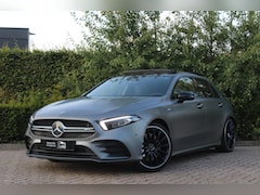 Mercedes-Benz A-klasse - AMG 35 4MATIC | Panoramadak | Sfeerverlichting | DRVU | Magno Grey | Burmeister | Camera |