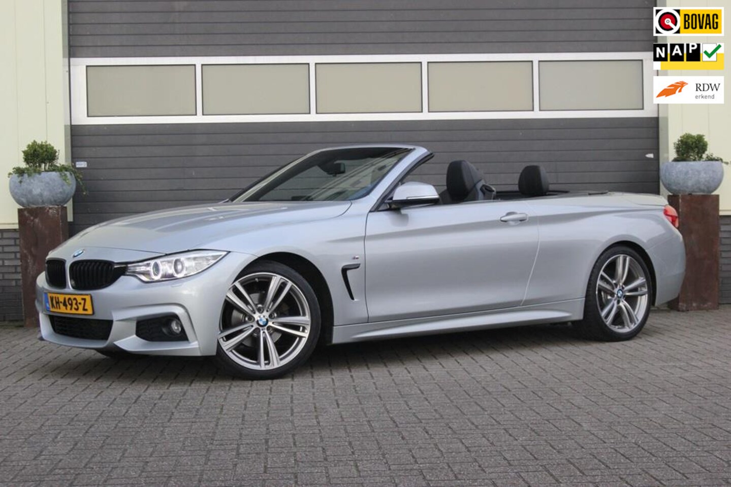 BMW 4-serie Cabrio - 420i High Executive M Sport | Nekverwarming | - AutoWereld.nl