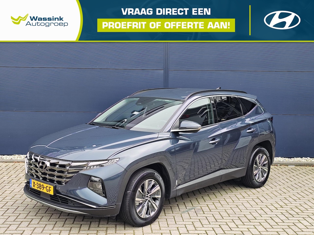 Hyundai Tucson - 1.6 T-GDi HEV 230pk Aut. Comfort Smart | Adatieve Cruise Control | Stoelverwarming | Elec - AutoWereld.nl