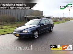 Volvo V70 - 2.4 T inruilkoopje deels leder trekhaak carbage run barrel race cruise & climate control n