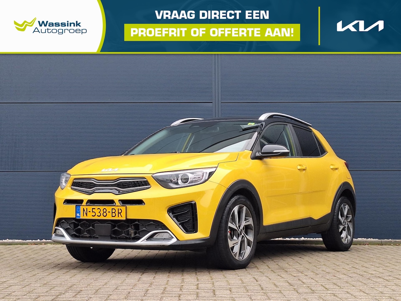 Kia Stonic - 1.0 T-GDi 100pk GT-Line | Navigatie | Climate Control | Stuur&Stoel Verwarming | - AutoWereld.nl