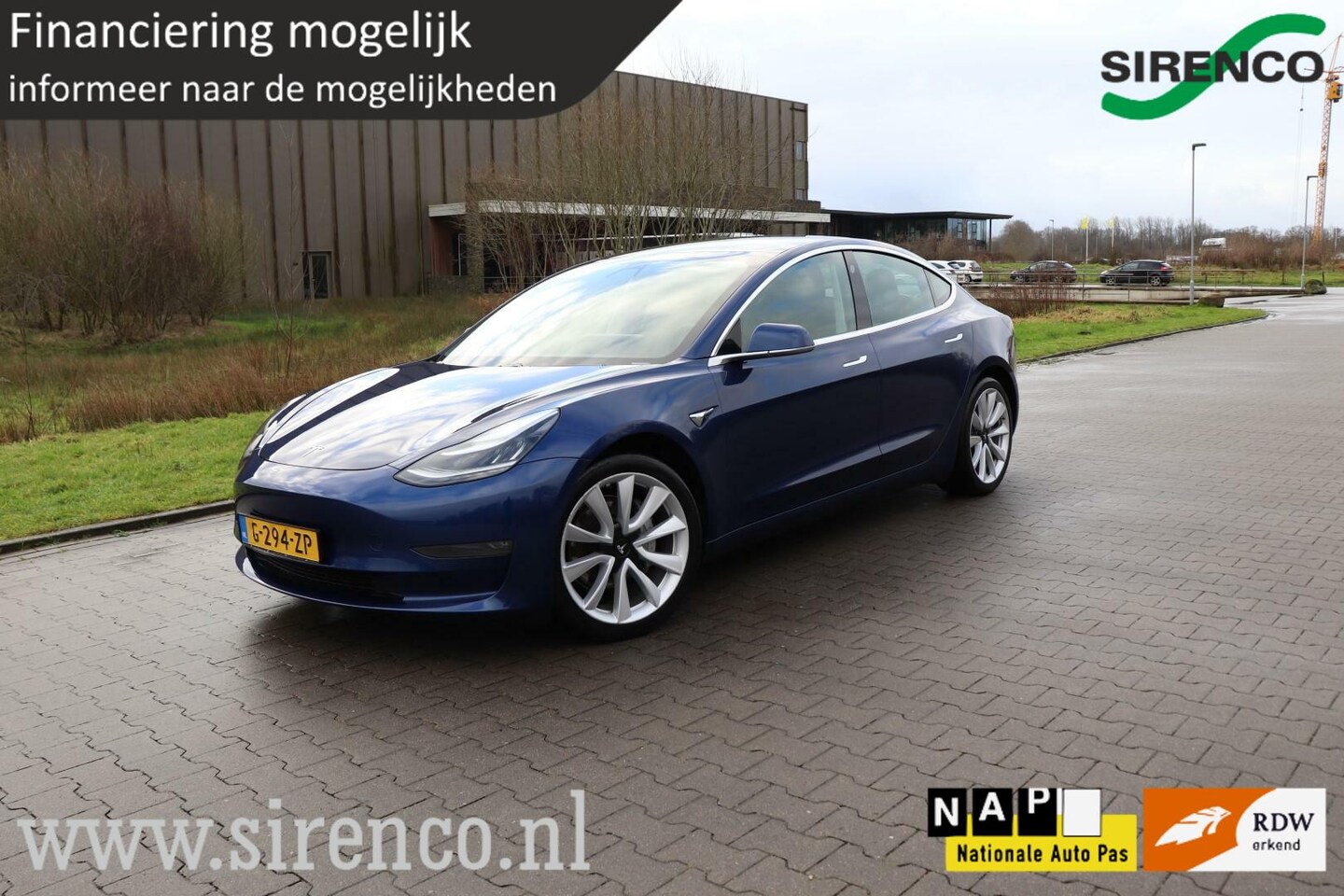 Tesla Model 3 - Long Range RWD Long Range AWD 75 kWh leder autopilot panodak trekhaak stoelverwarming v+a memory seats du - AutoWereld.nl