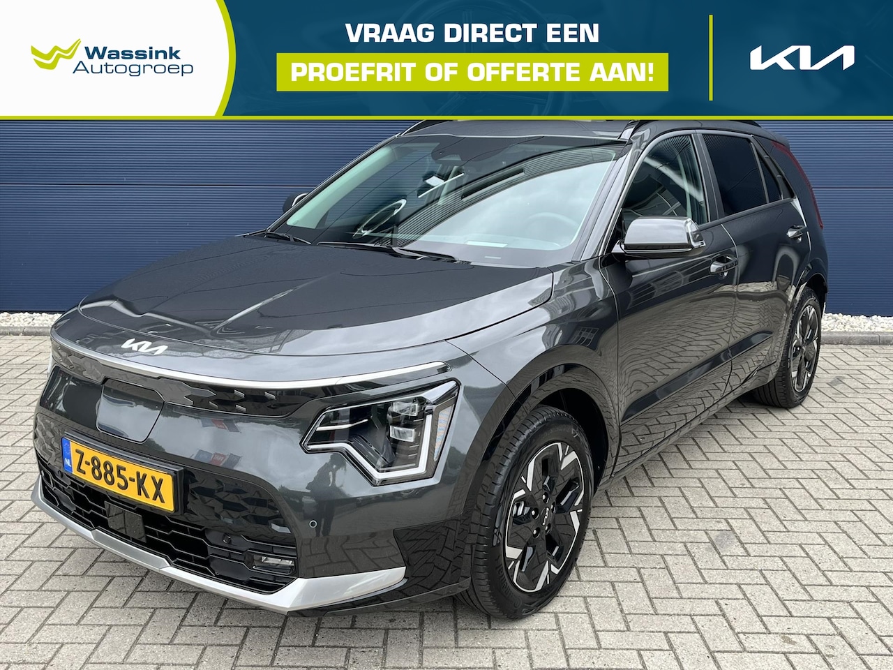 Kia e-Niro - 64,8 kWh 204pk Aut DynamicPlusLine | Navigatie | Schuifdak | Led | Elektrische achterklep - AutoWereld.nl