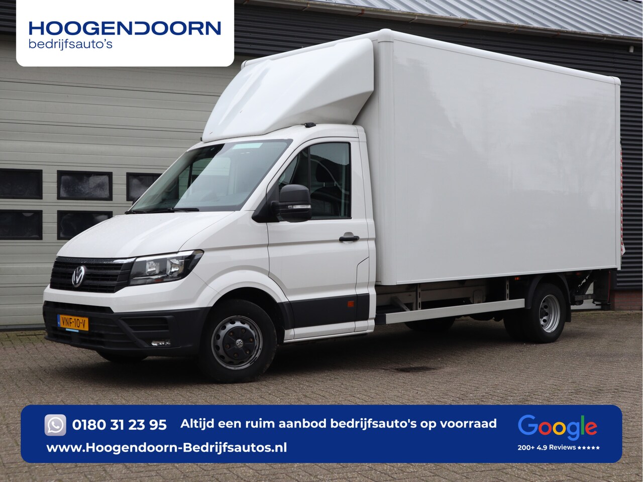 Volkswagen Crafter - 50 2.0 TDI 177pk DSG-Automaat - Bakwagen Laadklep Meubelbak - AutoWereld.nl