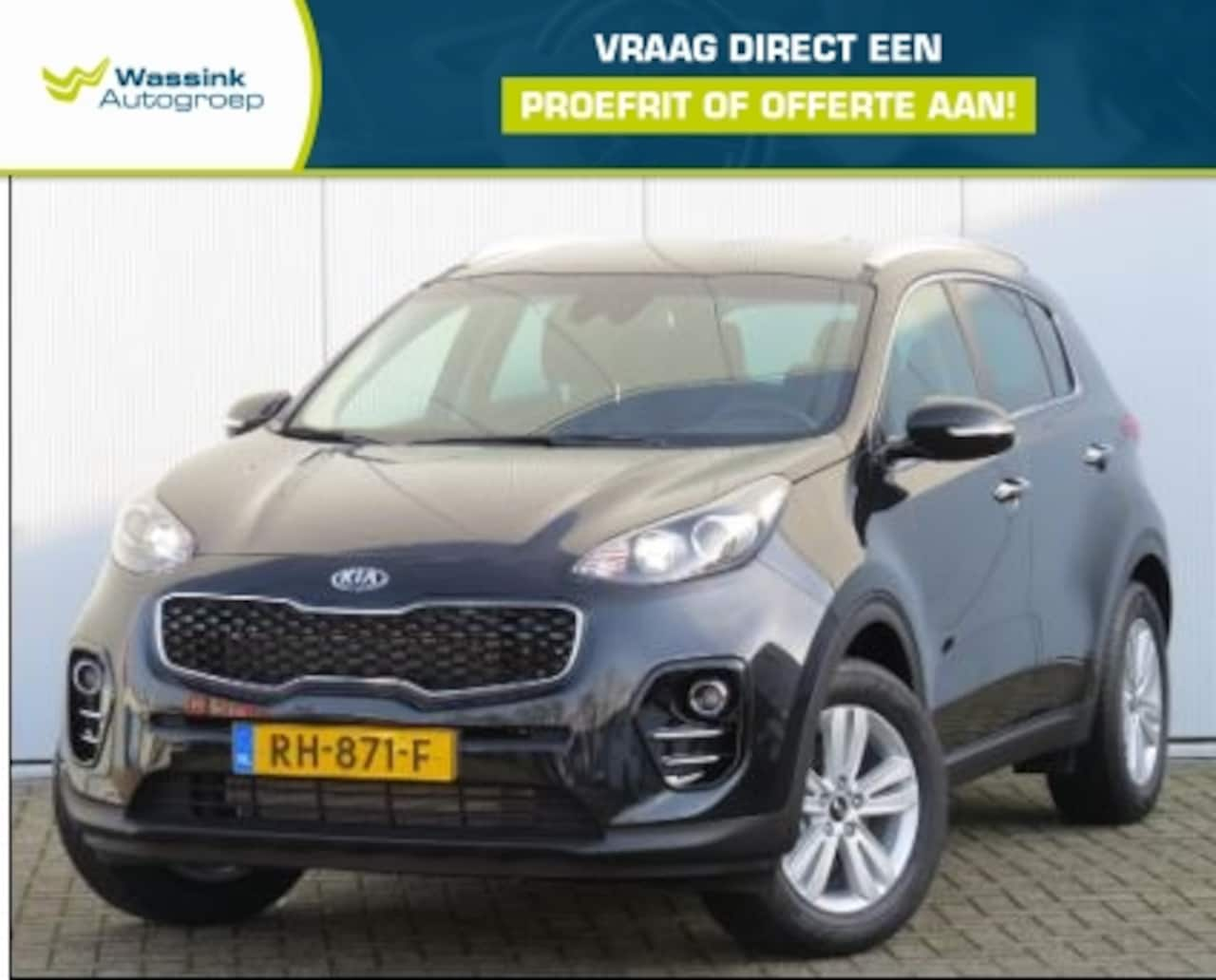 Kia Sportage - 1.6 GDI 135PK DynamicLine I Navigatie - AutoWereld.nl