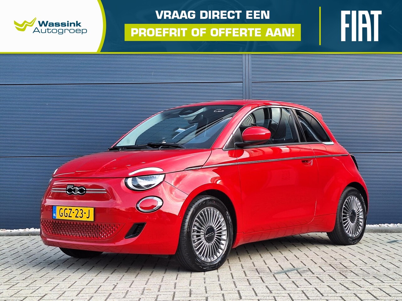 Fiat 500 - 42kWh 118pk Aut Urban | Climate control | Navigatie | Parkeersensoren | Pack Style - AutoWereld.nl