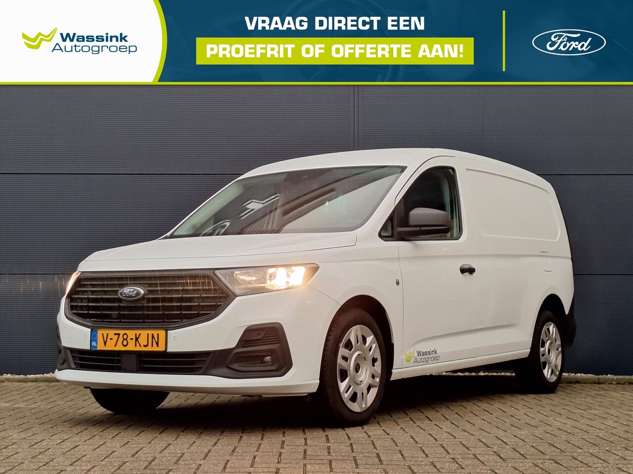 Ford Transit Connect - New 2.0 EcoBlue 102pk L1 Trend | Trekhaak afneembaar | 1500kg trekgewicht - AutoWereld.nl