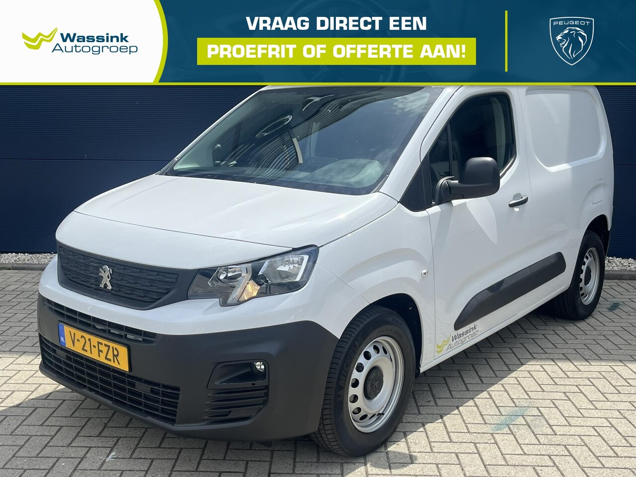 Peugeot e-Partner - EV 50kWh 136pk L1 | Navigatie | Parkeerhulp achter | Carplay | Airco | Cruise control - AutoWereld.nl