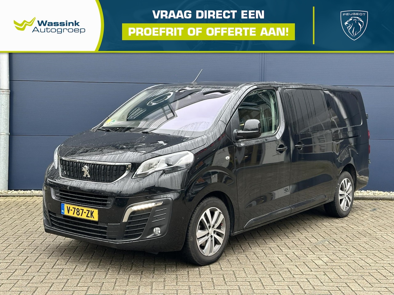 Peugeot Expert - 231L GBDC 2.0 BlueHDi 150pk 6p. STT verh. laadv. Premium Pack | Navigatie | Lederen Bekled - AutoWereld.nl