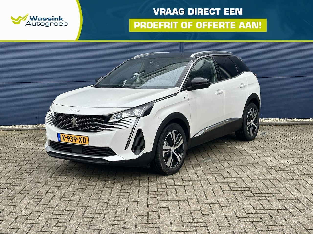 Peugeot 3008 - 1.2 Hybrid 136pk e-DSC6 GT | 360 Camera | Adaptieve Cruise Control | Blindspot Information - AutoWereld.nl