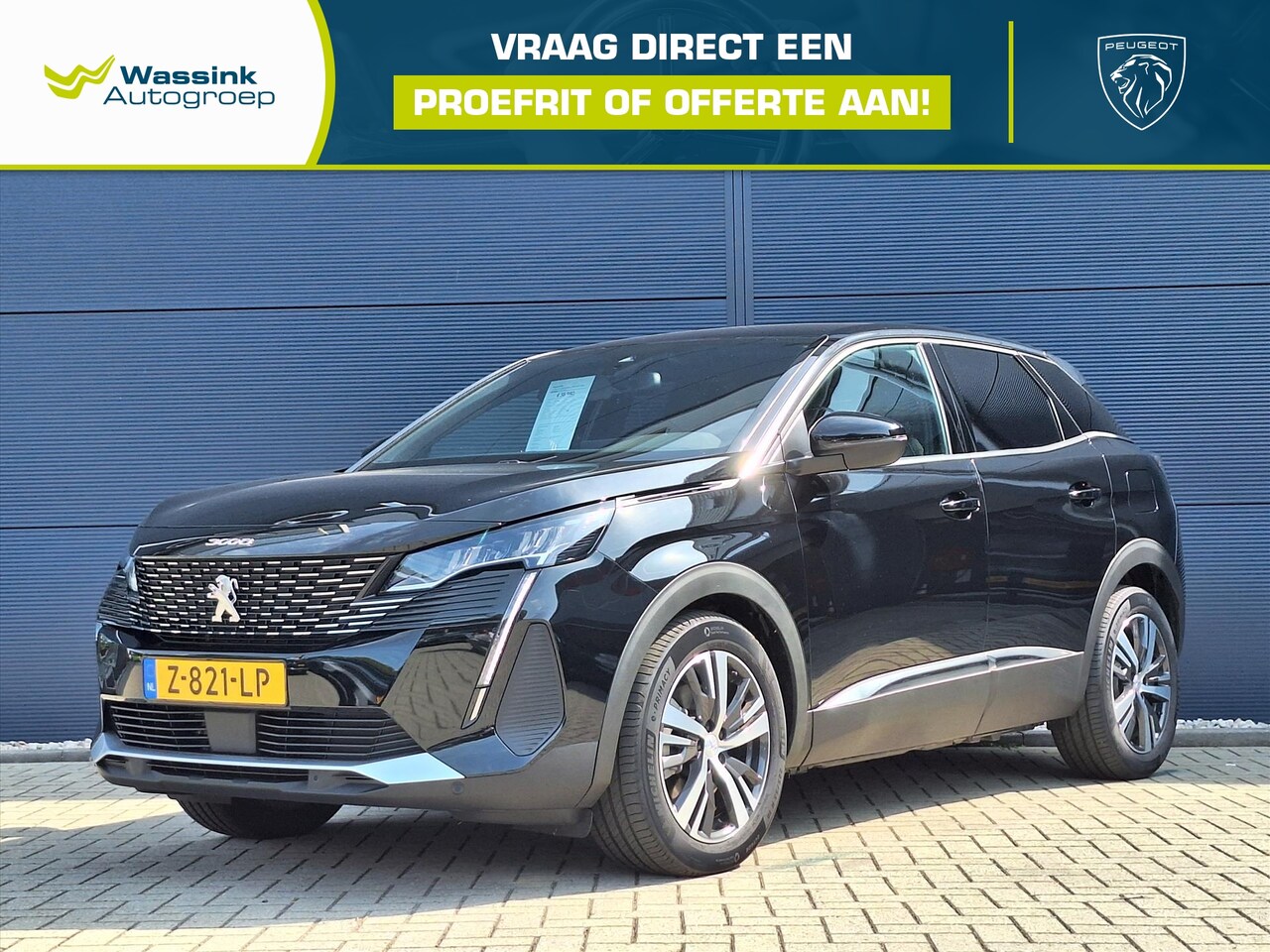 Peugeot 3008 - 1.6 Plug-in HYbrid 225pk e-EAT8 Allure Pack Business | Navigatie | Stoelverwarming | Full - AutoWereld.nl