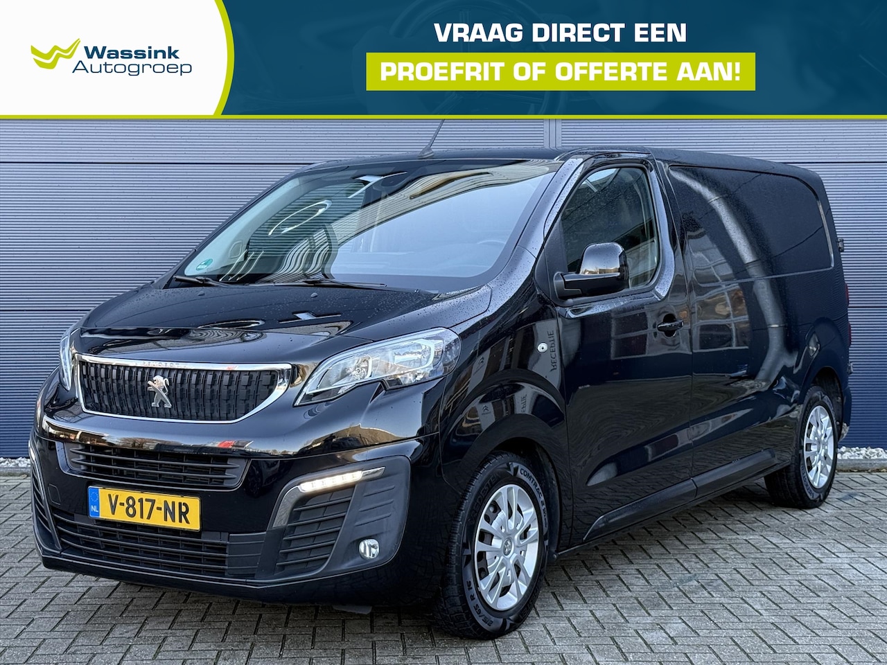 Peugeot Expert - 2.0 BlueHDi 180pk Automaat Premium Pack | Airco | Navigatie | Parkeersensoren Achter | Cru - AutoWereld.nl