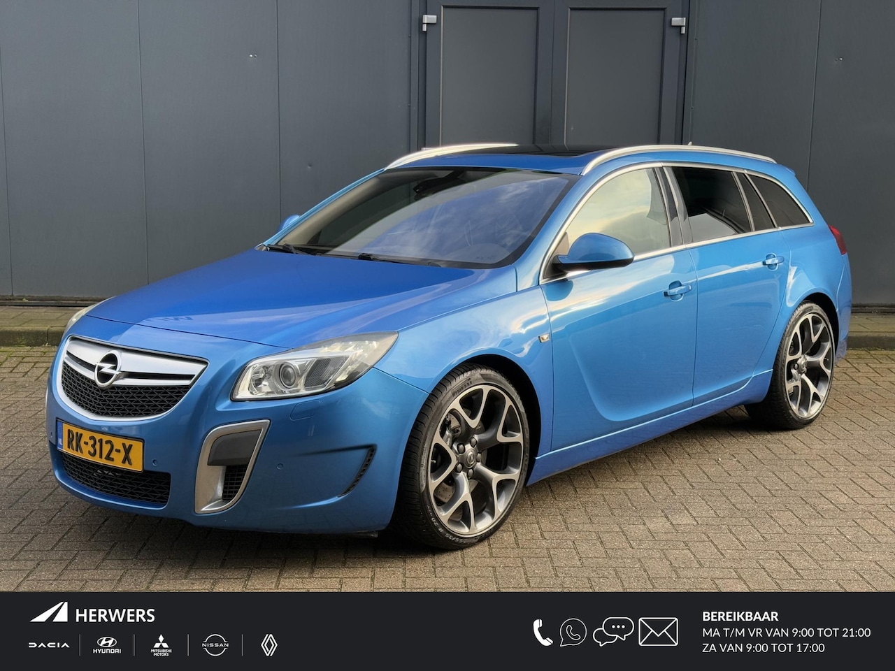 Opel Insignia Sports Tourer - 2.8 T OPC 4x4 325 PK / Recaro sportstoelen / Afneembare trekhaak ( 1700 kg trekgewicht) / - AutoWereld.nl