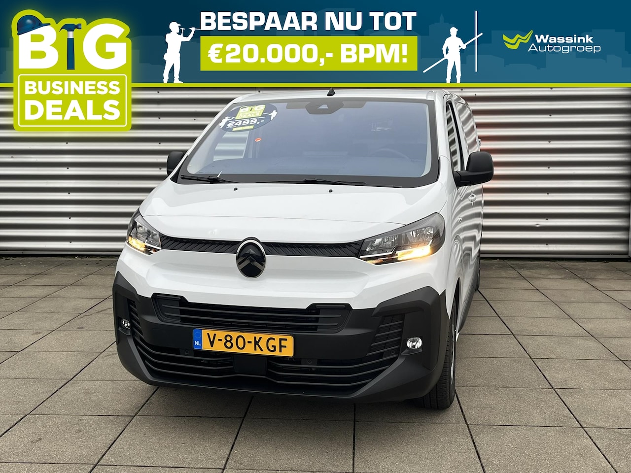 Citroën Jumpy - GB 2.0 BlueHDi 180pk L3 Aut | Navigatie | Cruise & Climate Control | Achteruitrijcamera - AutoWereld.nl