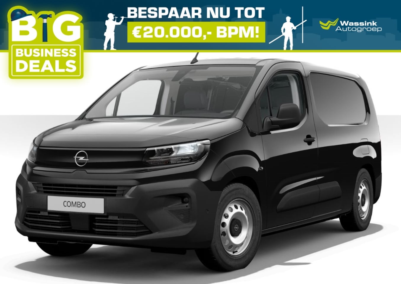 Opel Combo - 130pk Automaat I Lengte 2 I Houten vloer en zijwand I Navigatie I 3 zitter I Comfort Conne - AutoWereld.nl