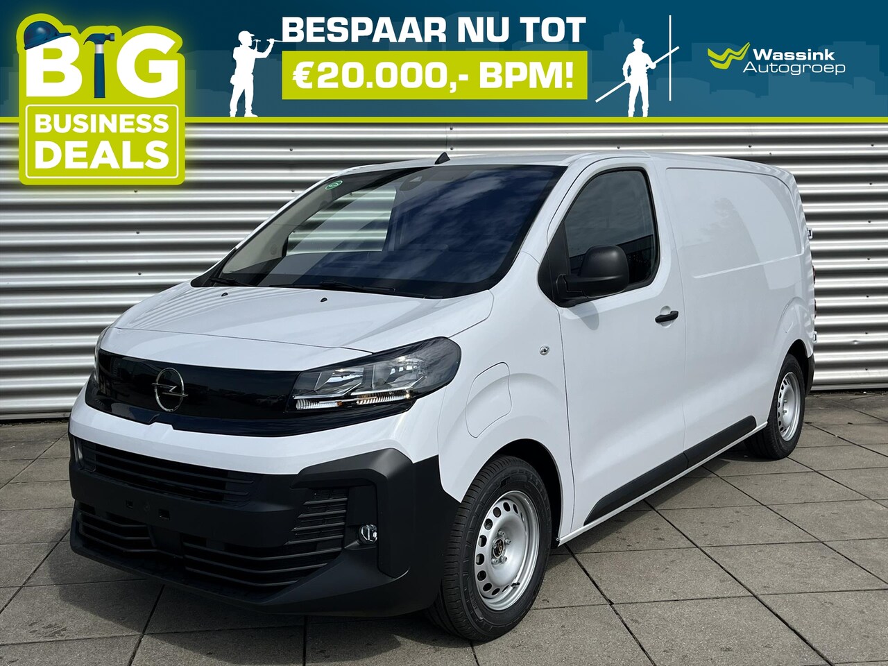 Opel Vivaro Electric - GB EV 50 kWh 136pk L2 | Navigatie | Airco | Bluetooth - AutoWereld.nl