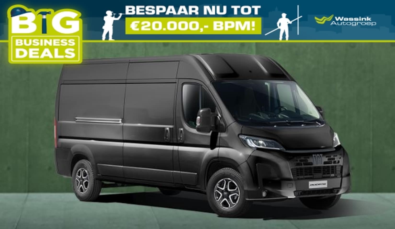 Fiat Ducato - GB 2.2 MJ 140pk S&S L2H2 35 Zwaar | Cruise Control | Airco | Bluetooth - AutoWereld.nl