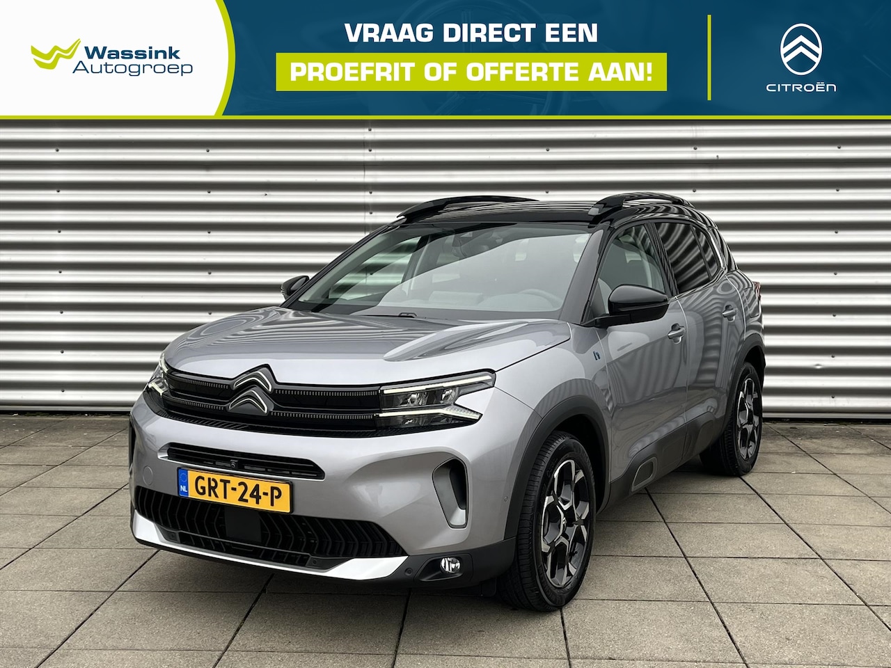 Citroën C5 Aircross - 1.6 Plug-in Hybrid 180pk e-EAT8 Max | Navigatie | Cruise & Climate Control | Panoramisch s - AutoWereld.nl